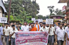 Sullia: Protest against river diversion by Bellare residents